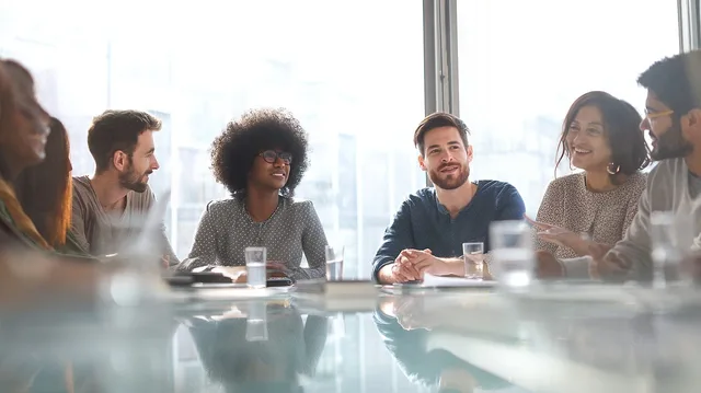 team, collaboration, meeting, business, professional, office, discussion, strategy, planning, communication, innovation, leadership, success, modern, workplace, growth opportunities, ideas, teamwork, initiative, development. Which go-to-market strategy questions business teams ask most, in plain terms